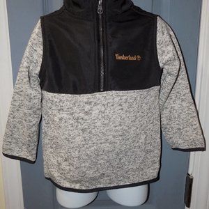 Timberland Heathered Lightweight Fleece Pullover Size 3T NWOT